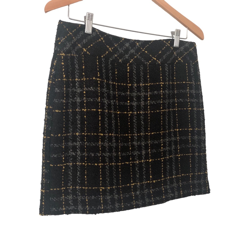 Loft Ann Taylor plaid mini skirt - Picture 3 of 8